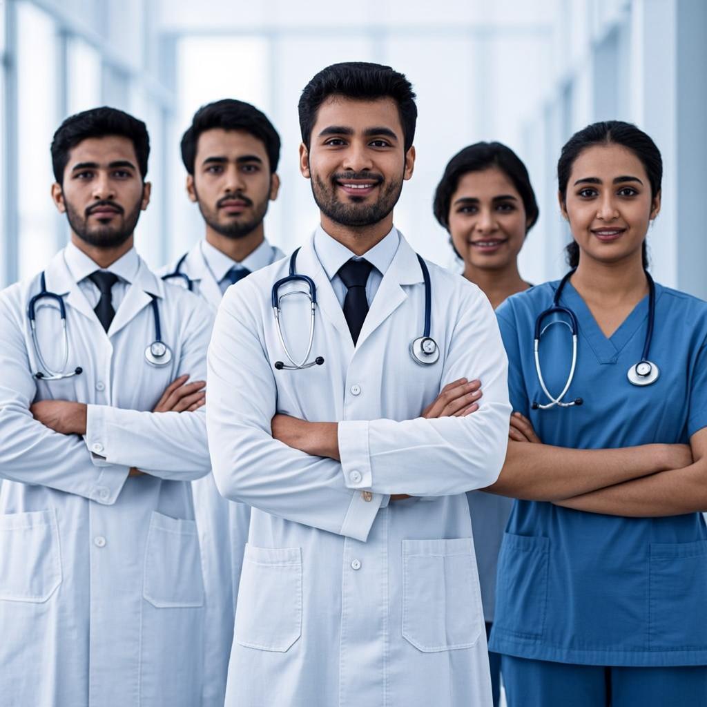 Medical team at Nepalgunj National Hospital